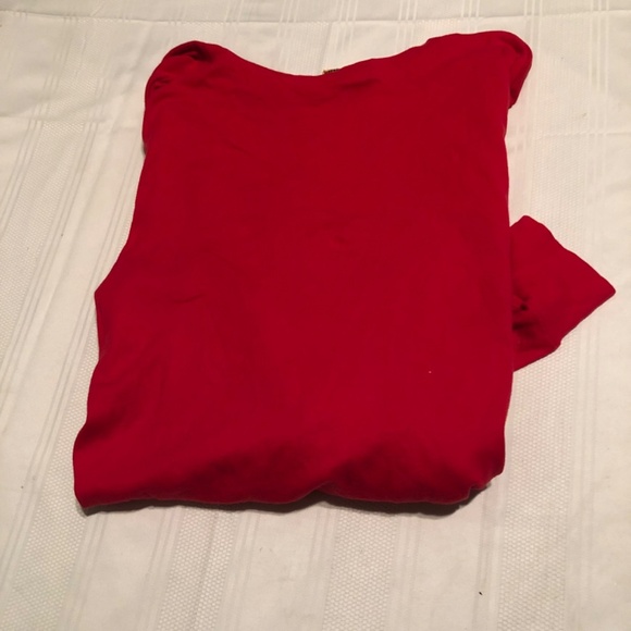 Cindy Ambuehl 100% cotton red cardigan. - Picture 6 of 6